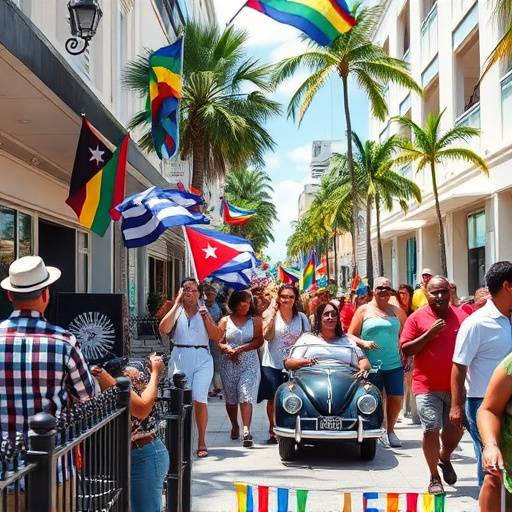 Imagen relacionada con la noticia: La Comunidad Cubana en Miami Celebra el Aniversario de la Independencia